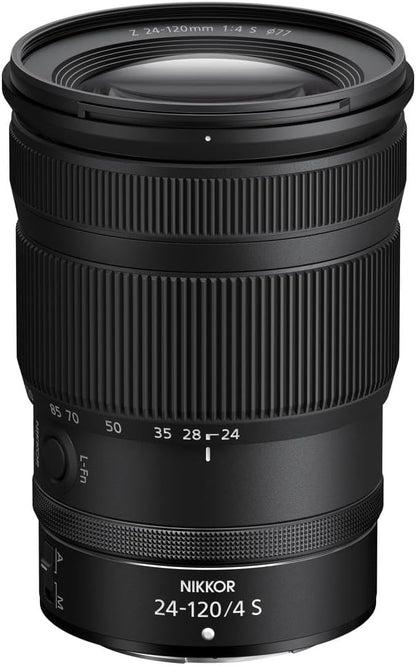 Nikon NIKKOR Z 24-120mm f/4 S Zoom Lens Bundle