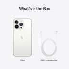 Apple A2483 iPhone 13 Pro 128GB Silver Renewed