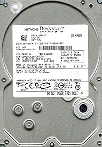 Hitachi HDS721075KLA330 750GB SATA 3.5" Hard Drive
