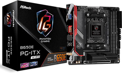 ASRock B650E PG-ITX WIFI AMD Ryzen Mini-ITX Motherboard