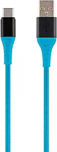 Monoprice 138318 USB C to USB A Cable Blue — main product image