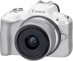 Canon EOS R50 Mirrorless Camera 18-45mm Lens Bundle