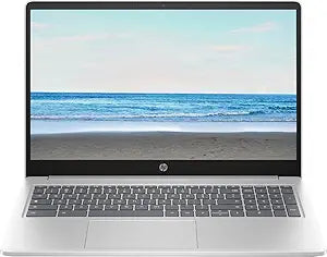 HP Chromebook 15.6-inch: Intel N200, 8GB RAM, 64GB eMMC - 2023 — main product image