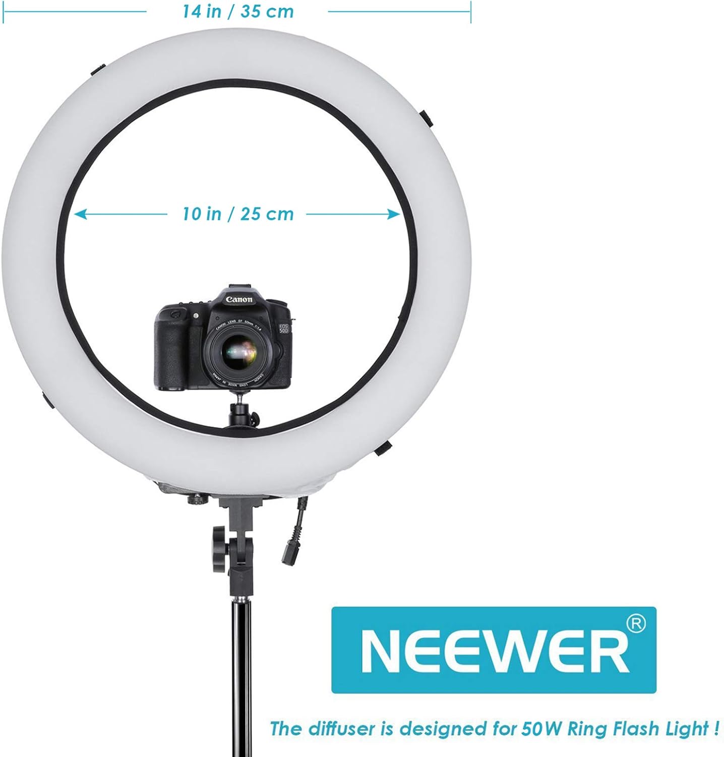 Neewer Photography Video Light Softbox Diffuser 14 inch