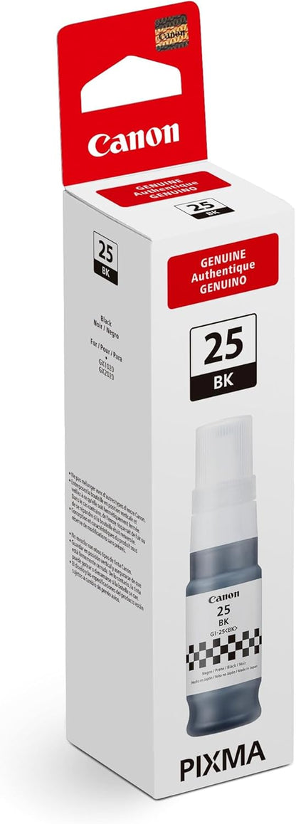 Canon 6280C001 GI-25 Black Genuine Ink Bottle