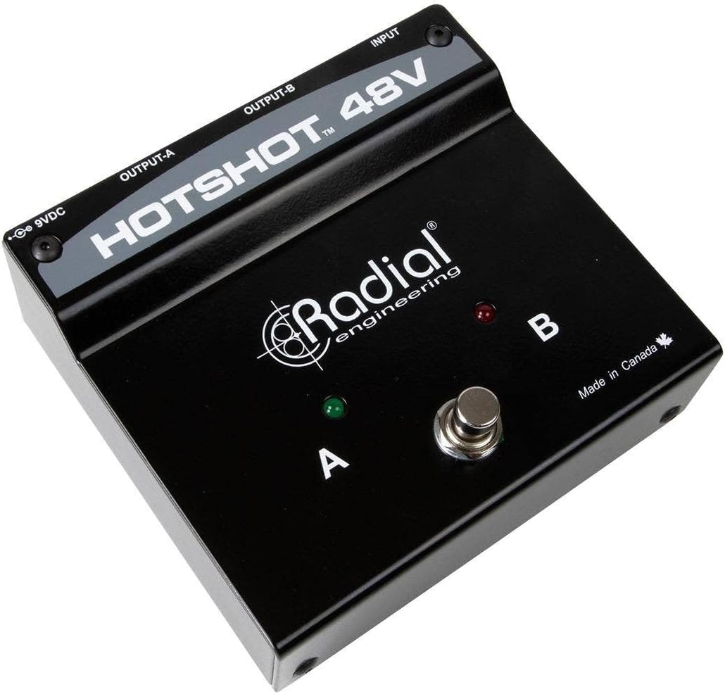 Radial Engineering R800 1505 HotShot 48V Condenser Microphone Switcher