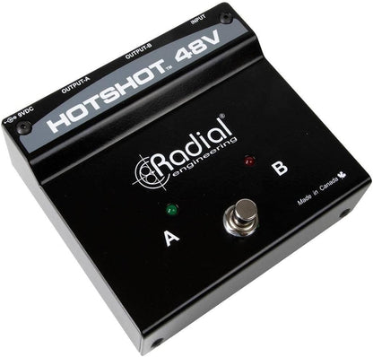 Radial Engineering R800 1505 HotShot 48V Condenser Microphone Switcher