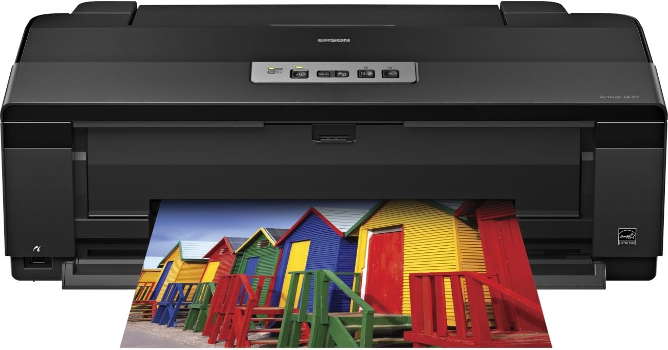 Epson C11CB53201 Artisan 1430 Wireless Wide-Format Color Photo Printer
