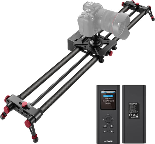 Neewer 10100850 39.4" Motorized Camera Slider Wireless Control