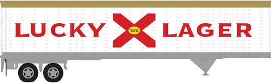 Atlas 50005611 N Scale Trailer Lucky Lager White/Red