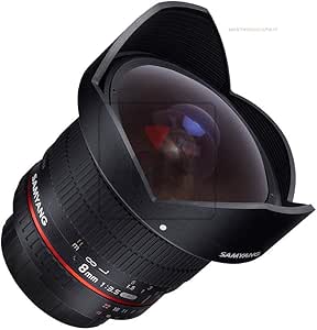 Samyang 7618 8mm Fisheye F3.5 Manual Lens Pentax APS-C