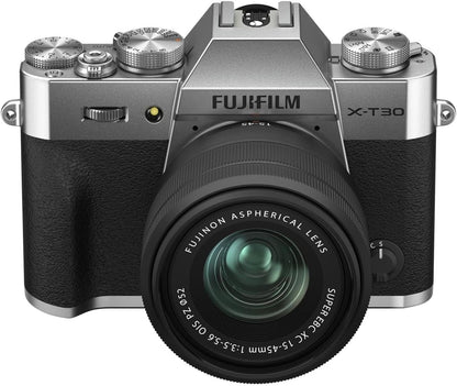 Fujifilm X-T30 II XC15-45mm Kit - Silver Mirrorless Camera