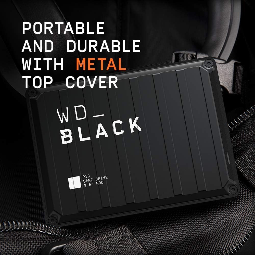 Western Digital WDBA3A0050BBK-WESN-cr 5TB Game Drive Renewed