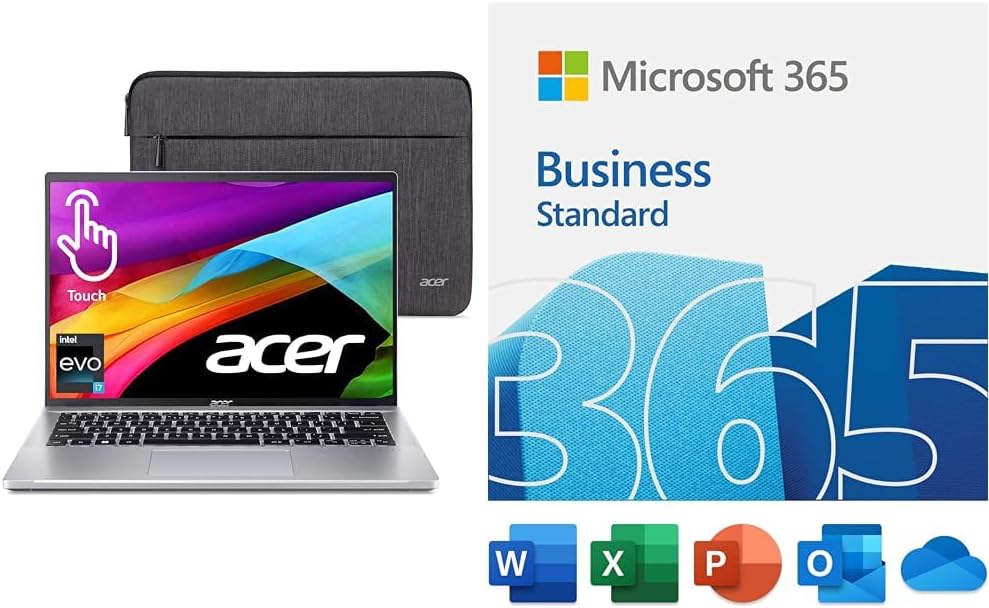 Acer Swift Go: Intel Evo, i7, 16GB, 512SSD + MS 365 Business