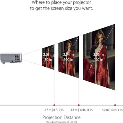 ViewSonic PA503W 4000 Lumens WXGA HDMI Projector