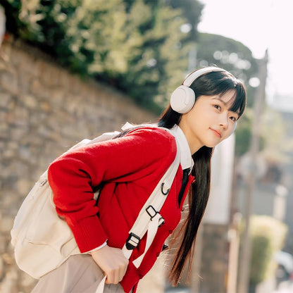 Sony WH-CH520 WZ Wireless Bluetooth On-Ear Headphones - White