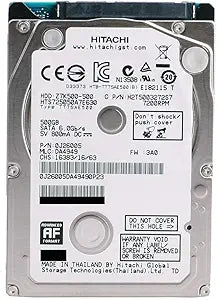 Hitachi HTS725050A7E630 500GB 7200RPM SATA HDD