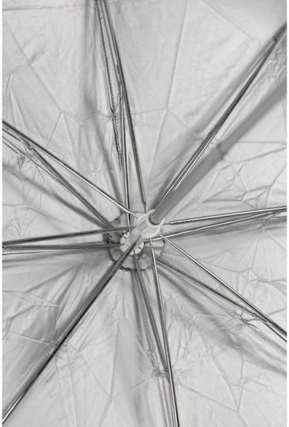 Westcott 2002 43-Inch Soft Silver Collapsible Umbrella