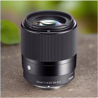 Sigma 30mm f/1.4 DC DN Sony E-Mount Lens Bundle