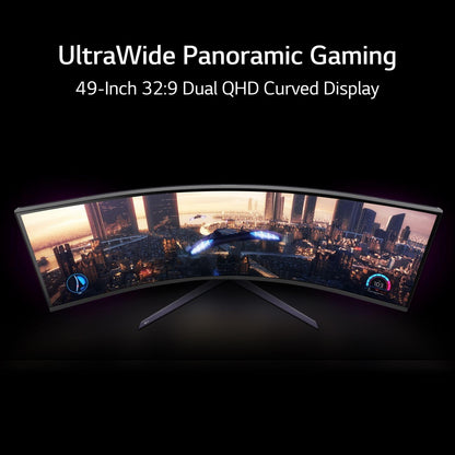 LG 49GR85DC-B.AUS 49" UltraGear 240Hz Curved Gaming Monitor