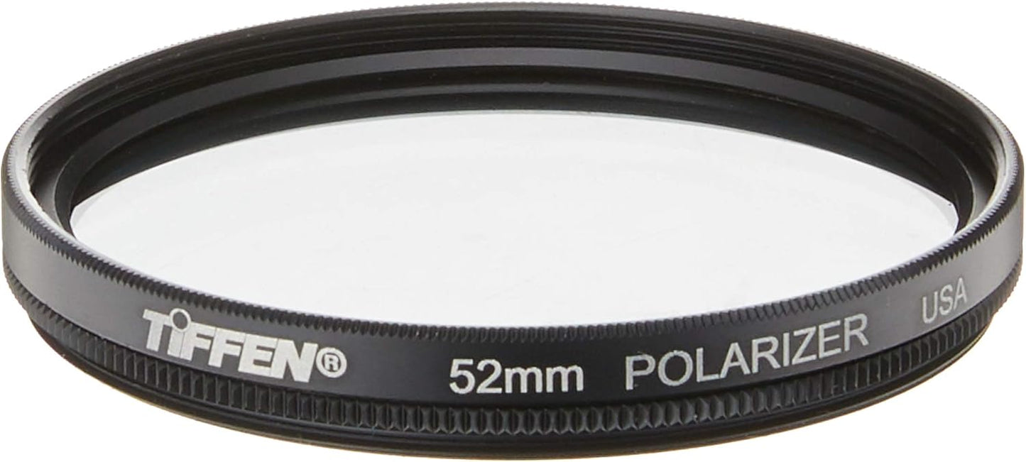 Tiffen 52POL 52mm Linear Polarizer Camera Lens Filter