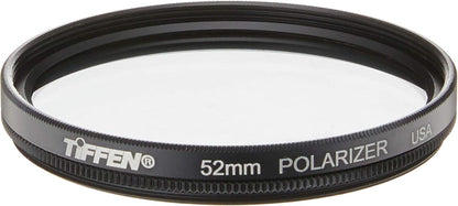 Tiffen 52POL 52mm Linear Polarizer Camera Lens Filter