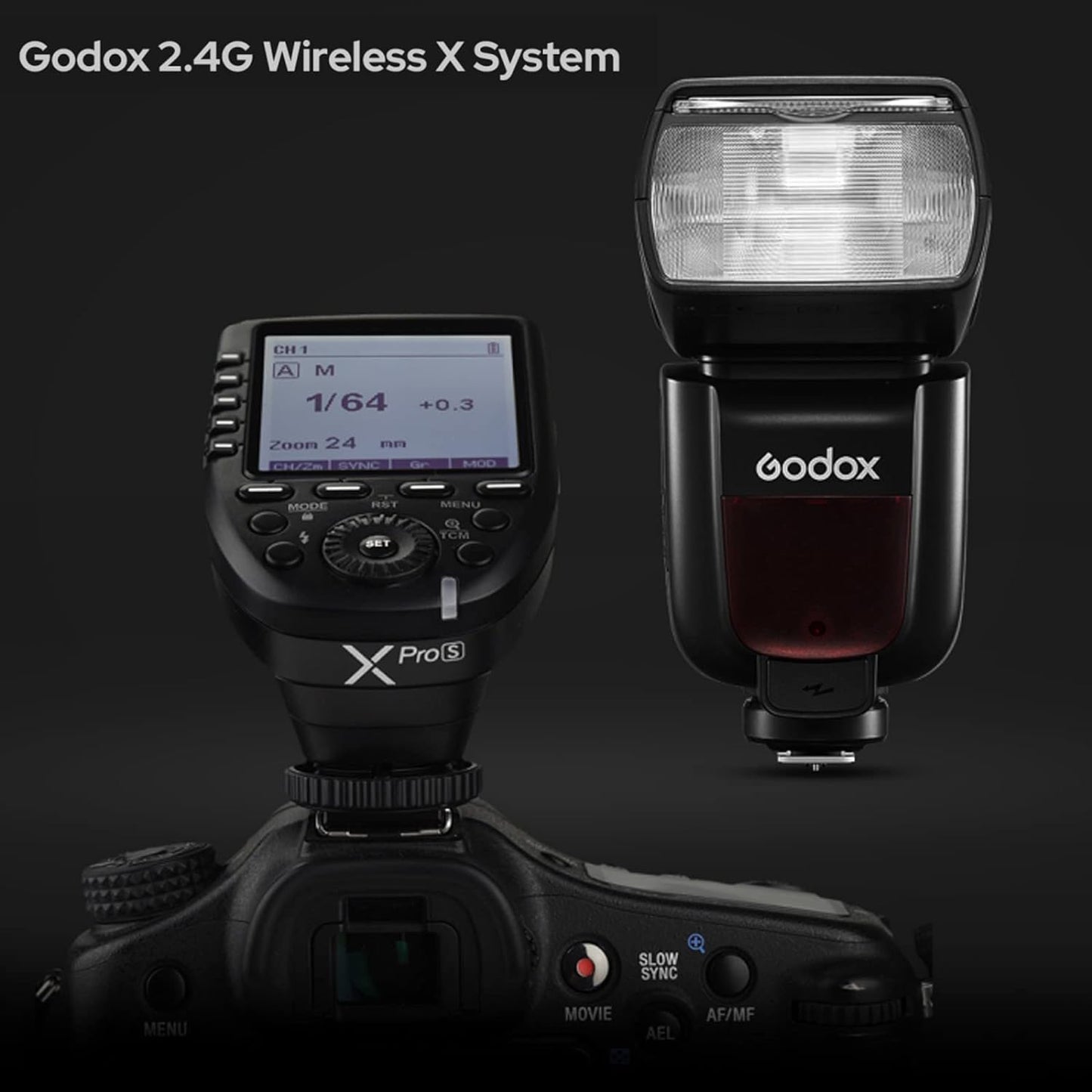 Godox TT685II-F TTL Speedlight Camera Flash for Fuji