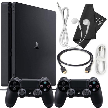 Sony CUH-2200 PlayStation 4 Slim 1TB Bundle (Renewed)