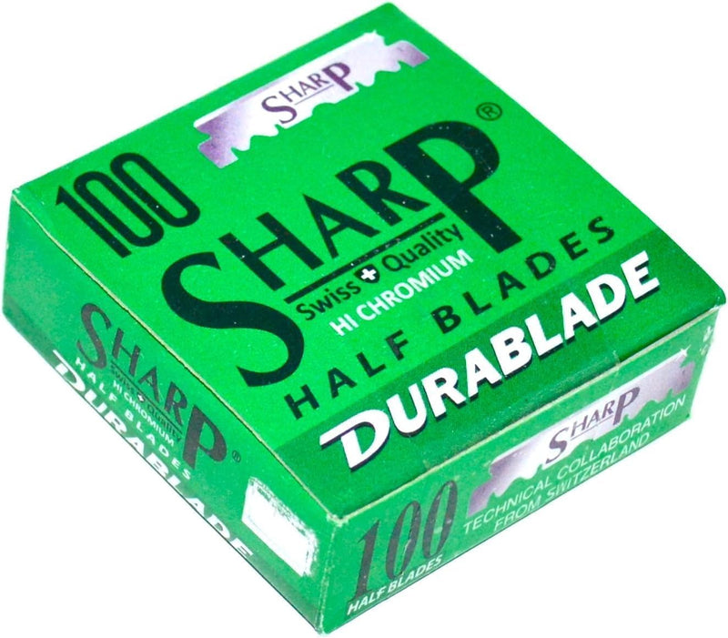 Sharp SHARP-100B Hi-Chromium Barber Razor Blades 100pk — main product image