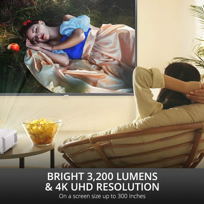 ViewSonic PX701-4K 4K Projector 3200 Lumen Renewed