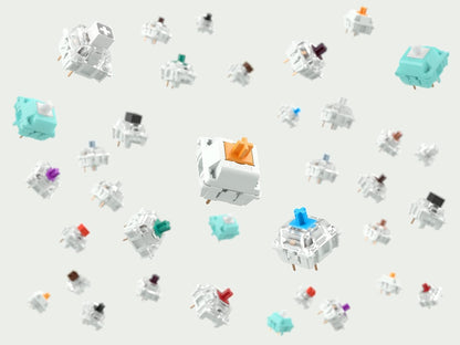 Glorious G-KG Keyboard Switch Sample Pack - Gateron, Kailh, Panda, Lynx