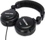 Tascam TH02 Studio Monitor Headphones Recording/Podcast
