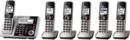 Panasonic KX-TGF375S Bluetooth 6-Handset Cordless Phone