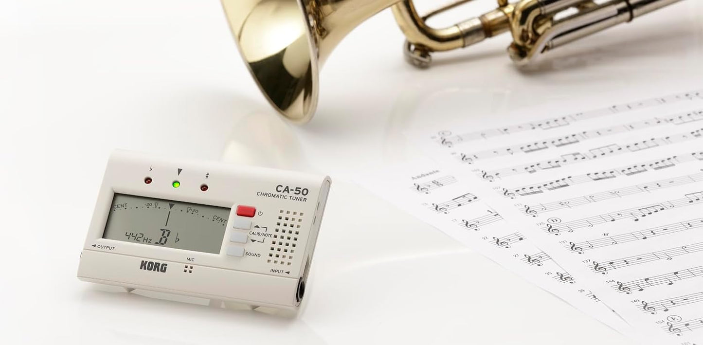 Korg CA50 Chromatic Tuner Pocket-Sized High-Precision
