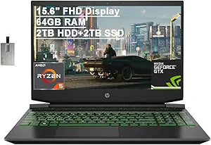 HP Pavilion Gaming Laptop 15.6" FHD Ryzen 5 GTX 1650