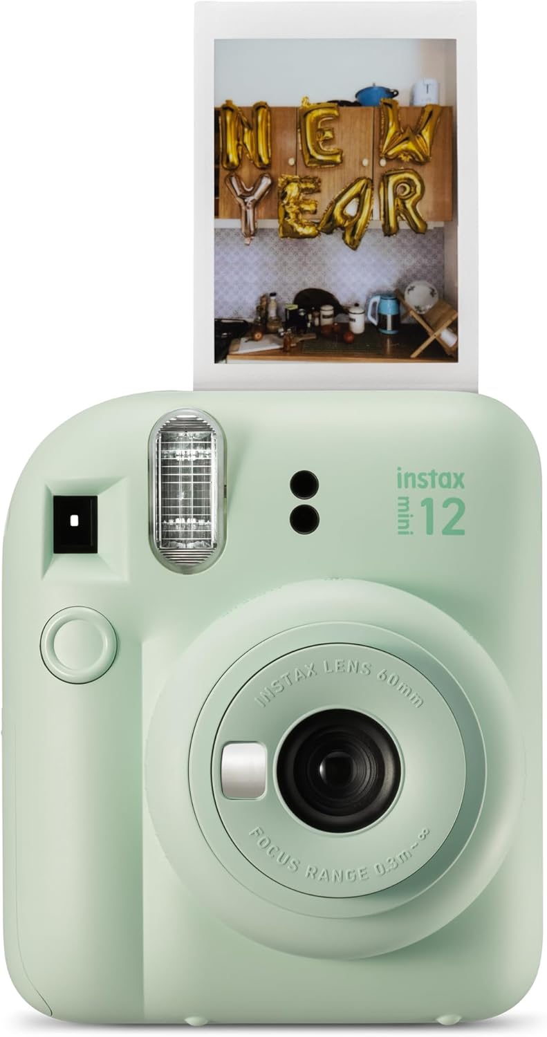 Fujifilm 16806262 Instax Mini 12 Instant Camera - Mint Green