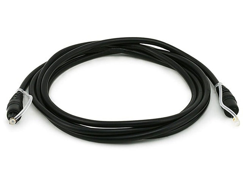 Monoprice 101557 S/PDIF Optical Audio Cable Mini Toslink 6ft — main product image