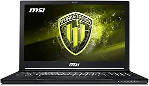 MSI WS63 8SL-016 Mobile Workstation Laptop, Quadro P4200, i7, 32GB