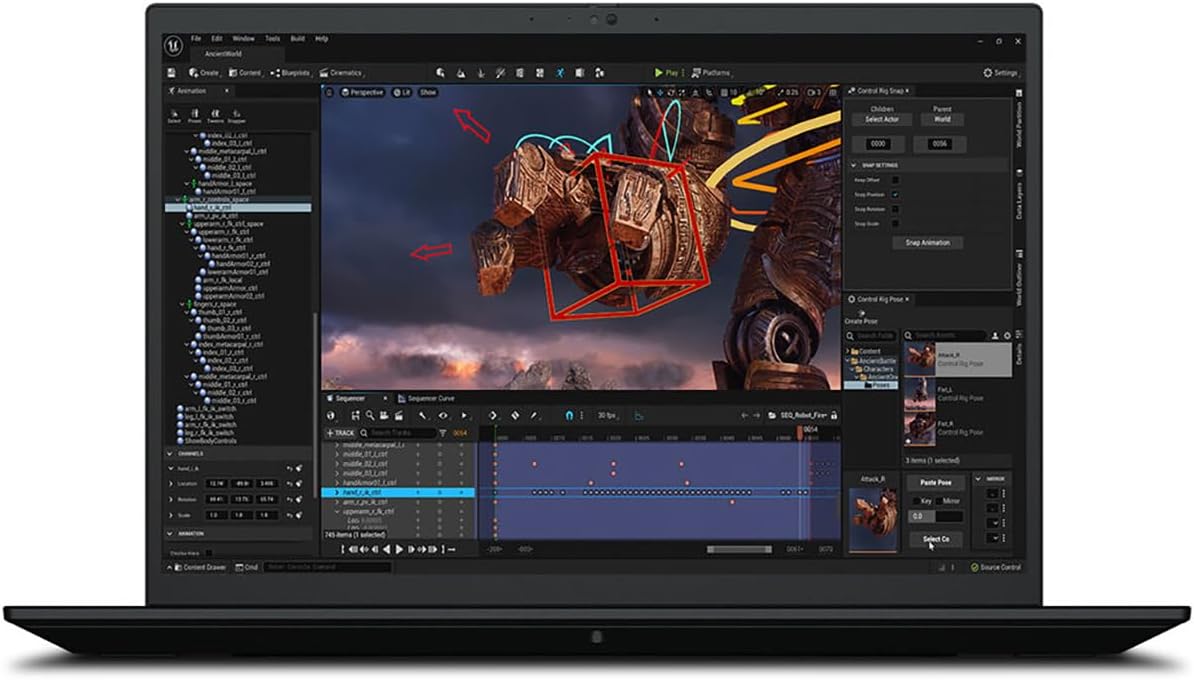 Lenovo 21FV001BUS ThinkPad P1 Gen 6 i7 13th Gen Workstation