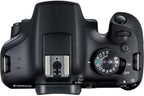 Canon Canon EOS 2000D Rebel T7 DSLR 18-55mm + 75-300mm Lens Bundle