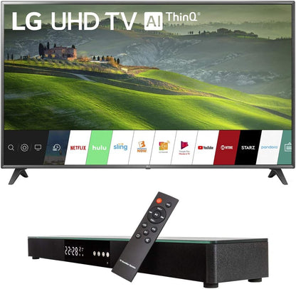 LG E2LG75UM6970 75-inch 4K UHD Smart TV Bundle