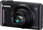 Canon 0111C001 PowerShot SX610 HS: 18x Zoom, Wi-Fi Camera (Black)