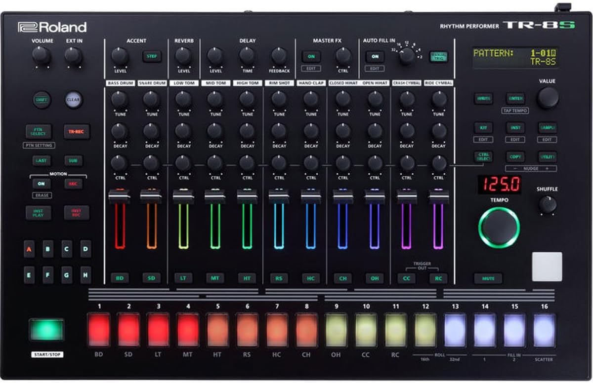 Roland TR-8S Rhythm Performer Drum Machine (Open Box)