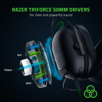 Razer RZ04-04570100-R3U1 BlackShark V2 X Wired Gaming Headset