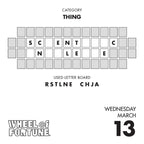 Sony Wheel of Fortune 2019 Day-to-Day Calendar