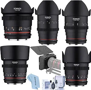Rokinon DSX Lens Bundle Canon EF Cine Kit