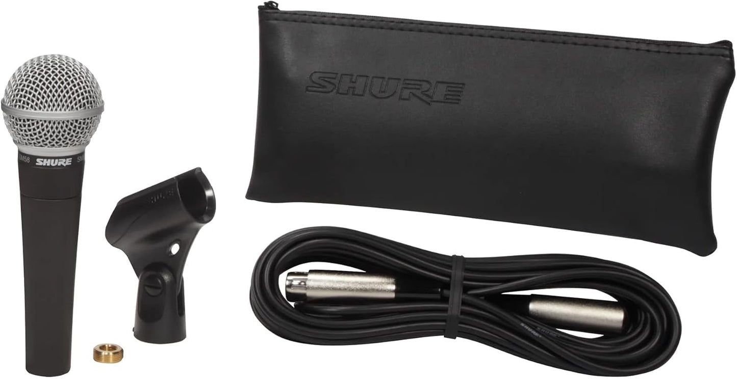 Shure SM58-CN XLR Dynamic Vocal Microphone with Cable