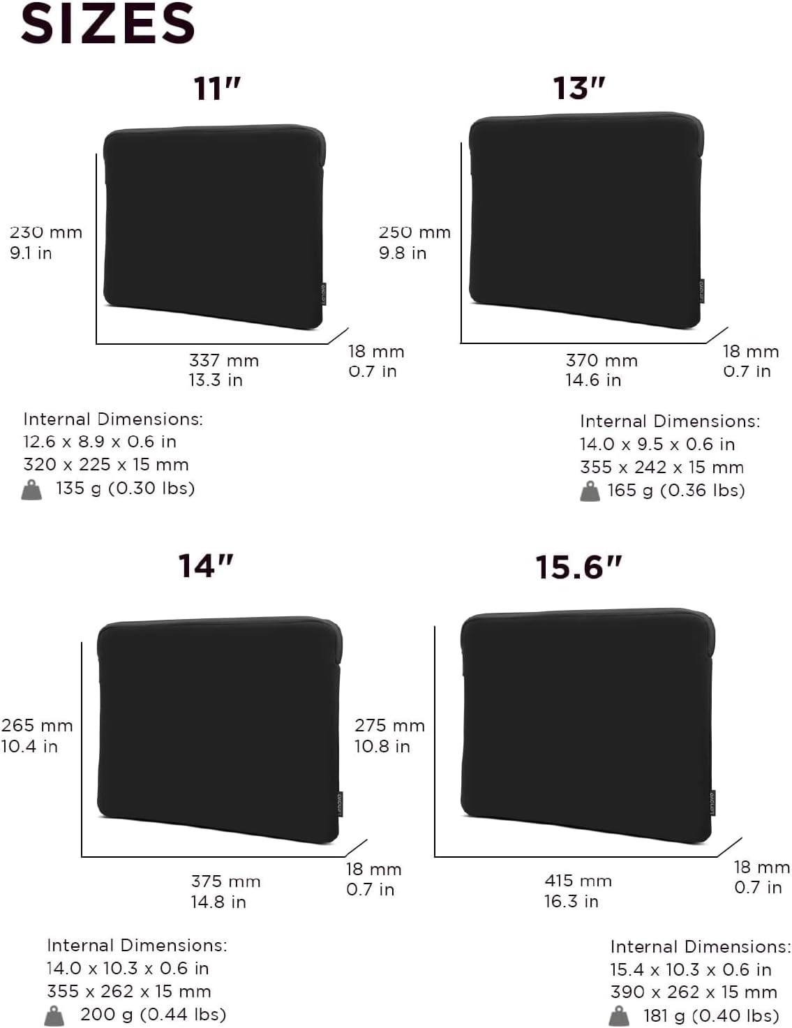 Lenovo GX41K07561 11-Inch Basic Laptop Sleeve