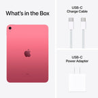 Apple MPQC3LL/A 2022 iPad 10.9-inch 256GB Pink (Renewed)