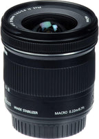 Canon EF-S 10-18mm Lens Kit Wide Angle STM (Renewed)